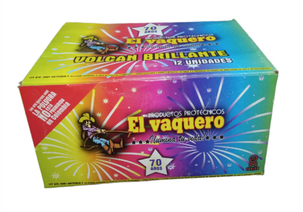 Volcan brillante display