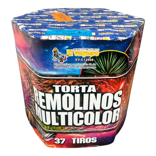 37 Tiros - Remolinos Multicolor - Imagen 2