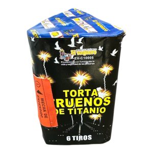Torta truenos Titanio 6 tiros.