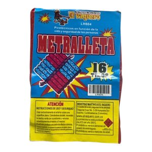 Metralleta 16 tiros