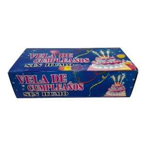 Display vela volcán cumpleaños
