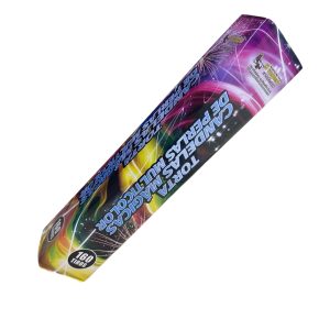 160 Tiros - Torta Candelas Mágicas de Perlas Multicolor