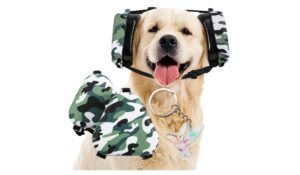 Audífonos antiruido para mascotas. Foto: archivo particular.