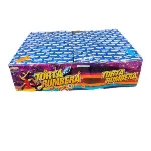 Descubre la torta Rumbera de 338 tiros, una experiencia visual única que llenará el cielo de emociones