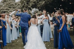 boda novios pareja celebracion